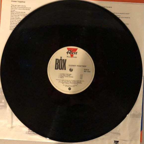The Box Closer Together New Wave Vinyl Record 1987 - Picture 6 of 6